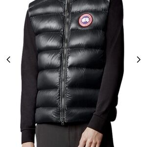 Canada Goose Black Puffer Vest